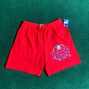 Vtg 90s Philadelphia 76ers Sixers Champion Iverson